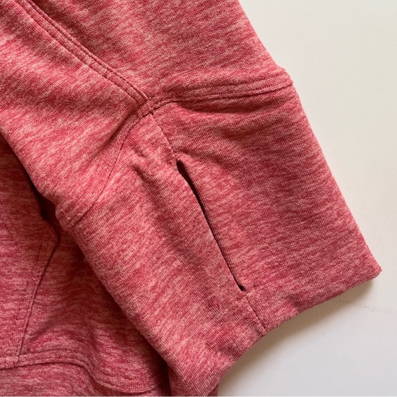 Outdoor Voices CloudKnit Hoodie Desert Rose Heather Pink - Picture 6 of 7